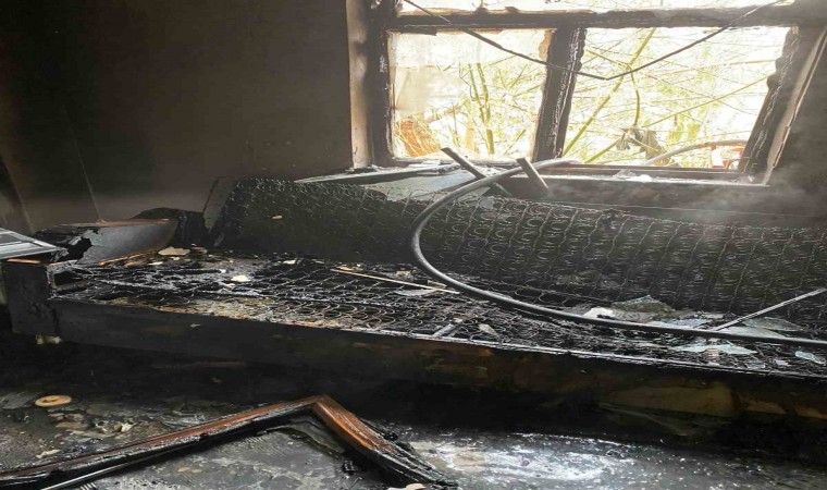 Kırklareli’nde ateşle oynayan çocuk evi yaktı