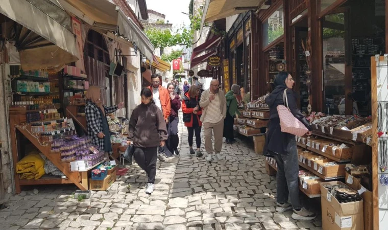 UNESCO ve Cittaslow kenti Safranbolu'da hafta sonu hareketliliği