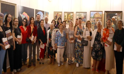 İçel Sanat Kulübü’nde Anneler Günü Karma Sergisi’nde 60 eser sergileniyor
