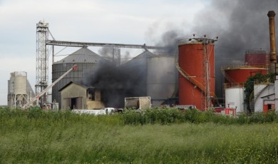 Kırklareli’nde atık yağ fabrikasında yangın