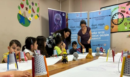 Mersin'de minikler 'Bilişim Haftası'nda teknolojiyle buluştu