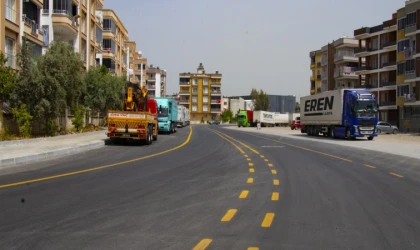 Mersin'de yeni yollar açılmaya devam ediyor